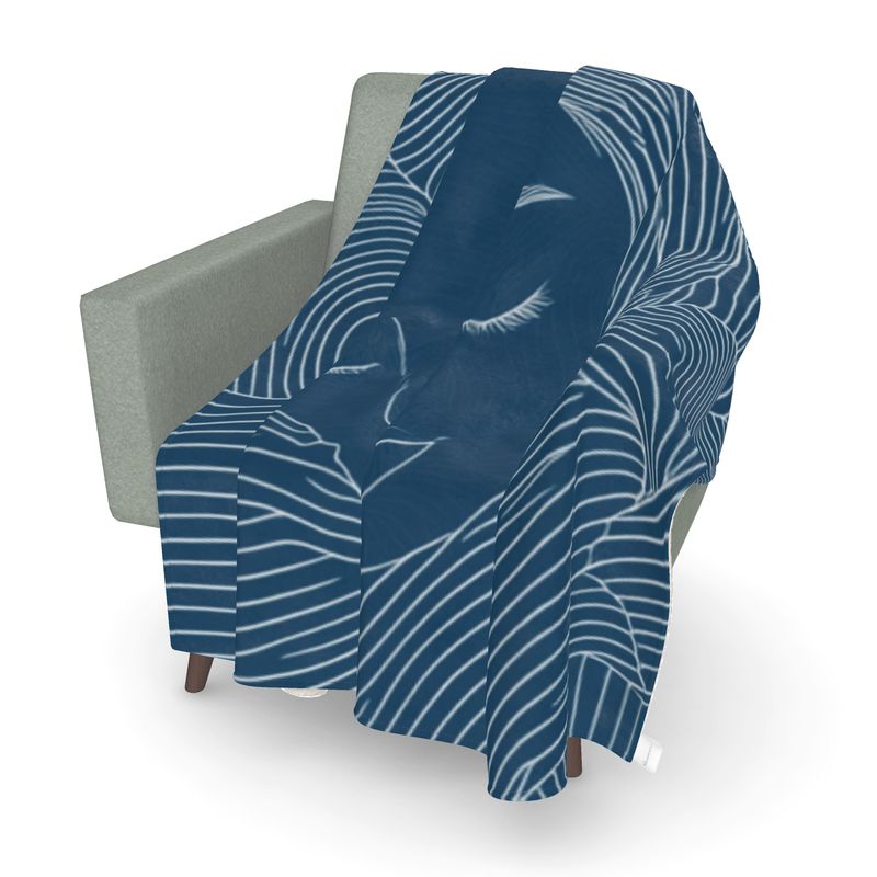 Velvet and Sherpa Fleece Luxury Throw - Velvet Sleep