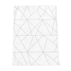 Velvet and Sherpa Fleece Luxury Throw - Trianglez