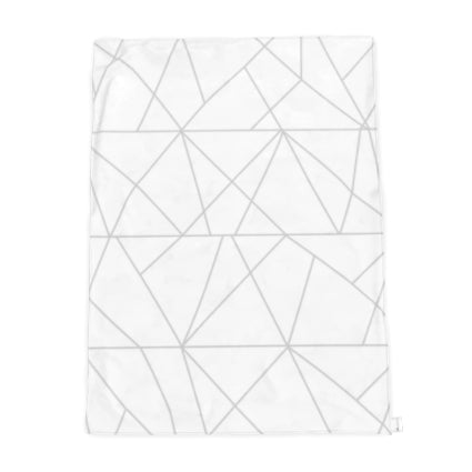 Velvet and Sherpa Fleece Luxury Throw - Trianglez