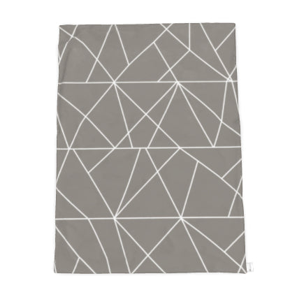 Velvet and Sherpa Fleece Luxury Throw - Trianglez