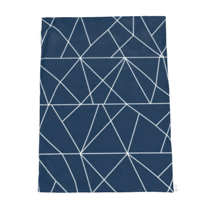 Velvet and Sherpa Fleece Luxury Throw - Trianglez