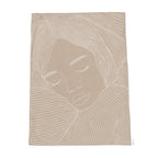 Velvet and Sherpa Fleece Luxury Throw - Velvet Sleep