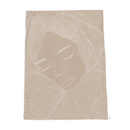 Velvet and Sherpa Fleece Luxury Throw - Velvet Sleep