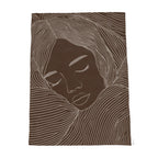 Velvet and Sherpa Fleece Luxury Throw - Velvet Sleep