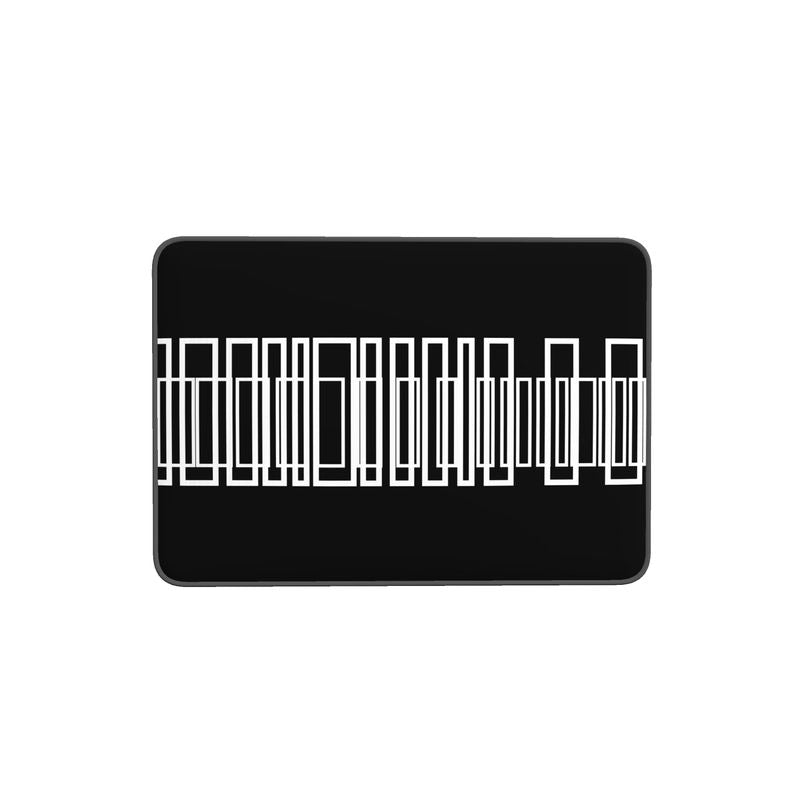 Bath Mat Block Lines