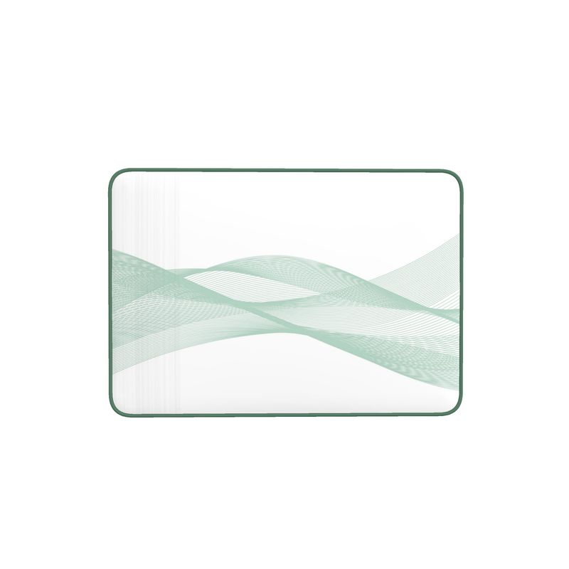 Bath Mat Geometric Waves
