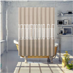 Shower Curtain Block Lines