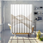 Shower Curtain Geometric Waves