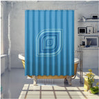 Shower Curtain Retro Repeat