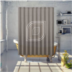 Shower Curtain Retro Repeat