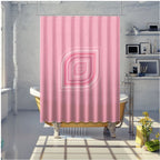 Shower Curtain Retro Repeat