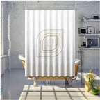Shower Curtain Retro Repeat